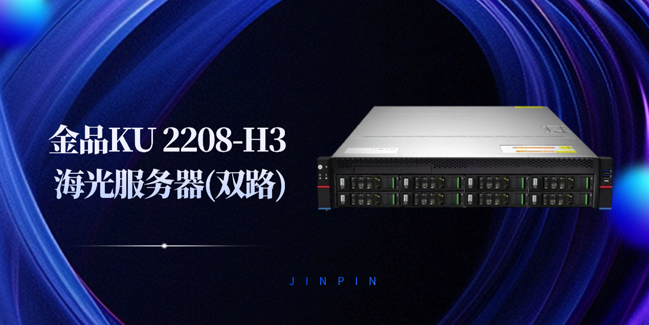 自主可控，安全領(lǐng)先—金品KU 2208-H3 海光服務(wù)器(雙路)